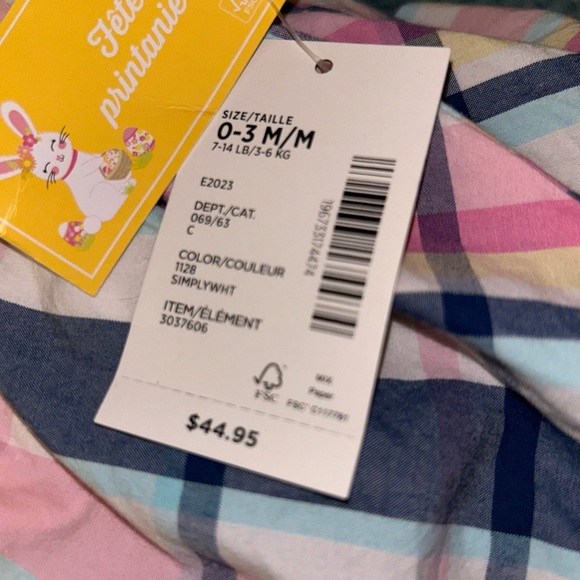 NWT Gymboree Dress plaid - Picture 7 of 9